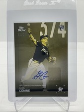 2025 Topps Black & White Griffin Conine Yellow Auto /75