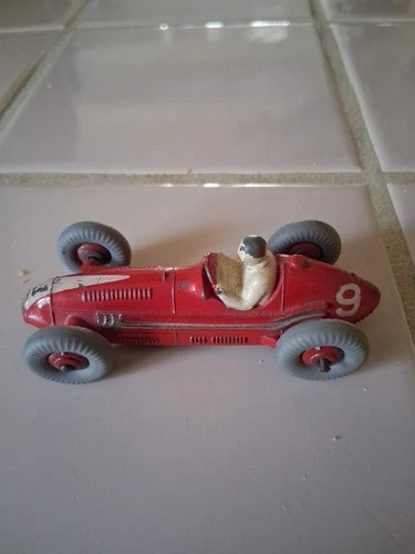 Vintage Dinky Toys 23H Maserati Race Car Made in England 1950s Diecast
