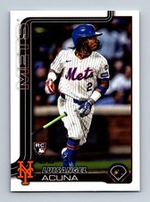 #524 2025 Topps BASE [ Luisangel Acuna RC Mets