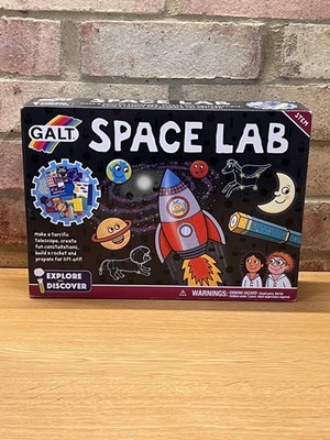 Galt Space Labor Vorbau Bastelset für Kinder Spaß Experimente Sehr guter Zustand Alter 6+ BRANDNEU