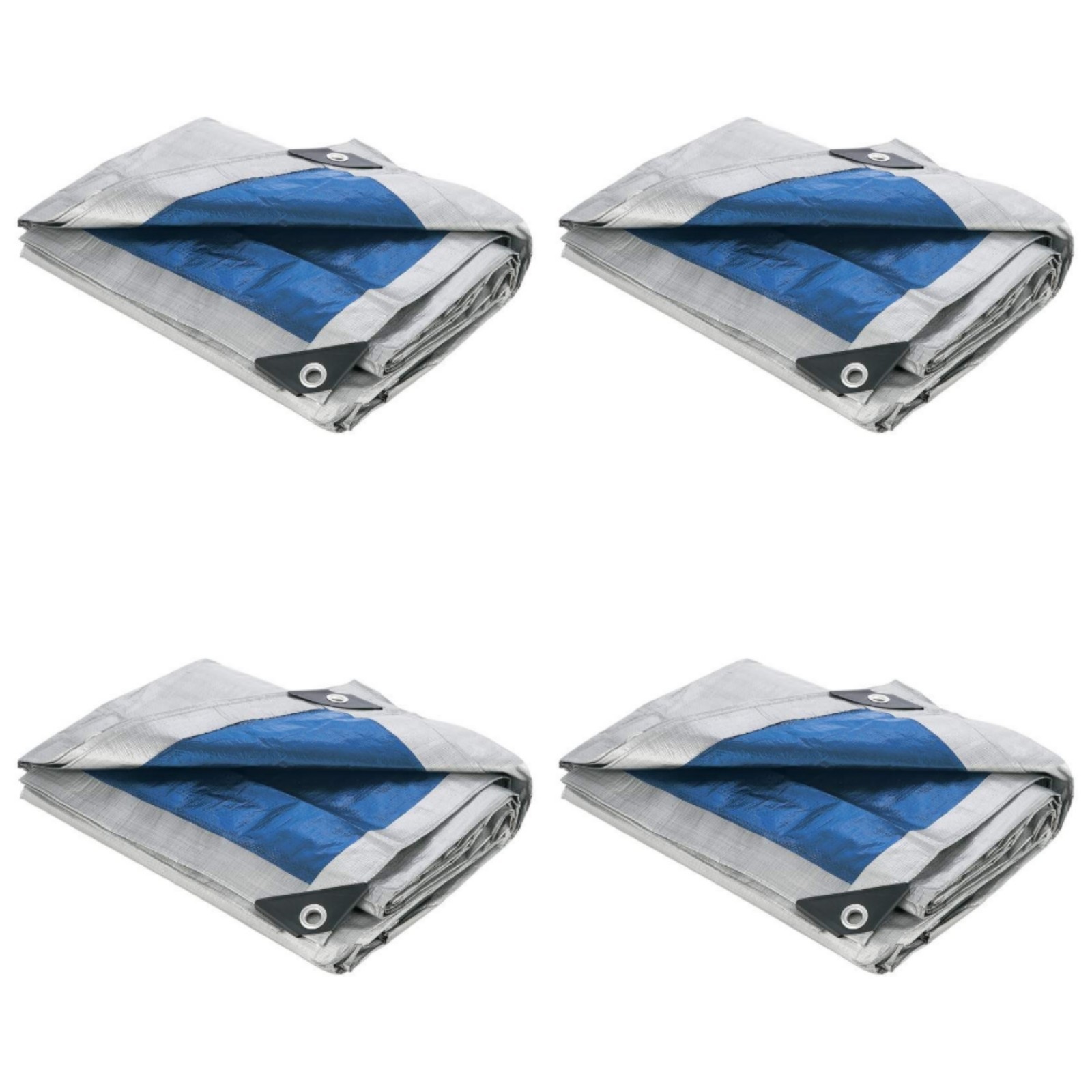 4 Lonas 12 X 18 Para Cubrir El Sol Y La Lluvia Fiestas Patio Playa Toldos Carpas