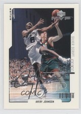 2000-01 Upper Deck MVP Silver Script Avery Johnson #154 0f8