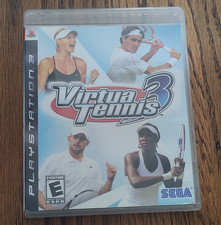 SEGA Virtua Tennis 3 PS3 E NTSC-U/C Sports Tennis Virtua Tennis Series
