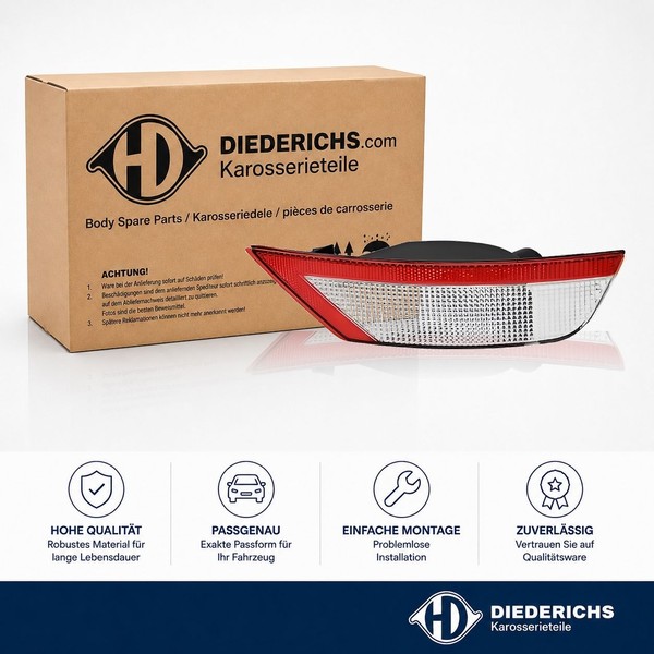 RÜCkfahrleuchte Rechts Diederichs 1480098 FÜR Ford RÜCkfahrlicht-image
