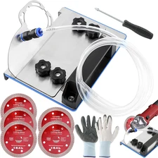 Universal 45° Tile Chamfering Tool Stand for Angle Grinder - 100-Type