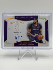 2024-25 Panini National Treasures Hometown Heros Anthony Davis Auto /10