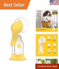 Harmony Manual Breast Pump, Compact Swiss Design with PersonalFit Flex Shield...