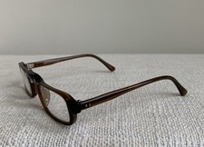 Diamond Plate Vintage 1.0 Half Frame Reading Glasses Brown 2879 Made in Japan