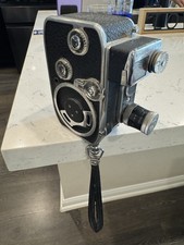 Bolex Paillard B8L Non Reflex Standard 8mm Movie Camera Black Untested 