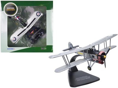 Oxford Diecast AC111 1/72 Fairey Swordfish Mk I Bomber Aircraft ''FAA