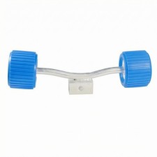 Trailer Side Roller Assembly Curved Metal Bracket Boat Trailer Side Roller