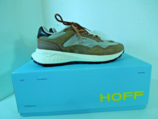 Image of Hoff UK 6 Lima II Men's Trainers In Brown/Ochre/Grey Style 22435601 NEW in Box