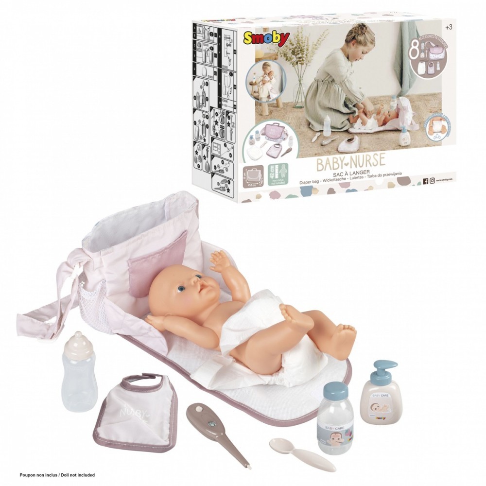 3032162203699 Сумка для пеленания Baby Nurse Smoby 8390₽