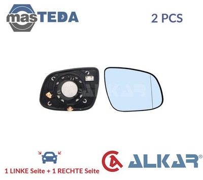 6412658 AUßENSPIEGEL SPIEGELGLAS PAAR ALKAR 2PCS NEU OE QUALITÄT