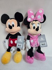 NWT Disney Mickey Minnie Mouse Plush Stuffed Animal Toys 13"