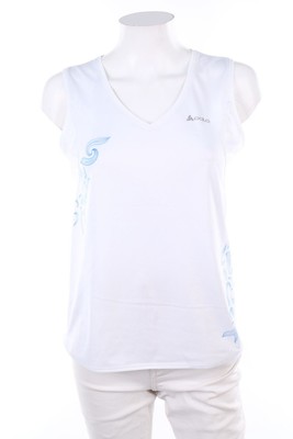 odlo Top Sport Fitness Workout Print M off-white