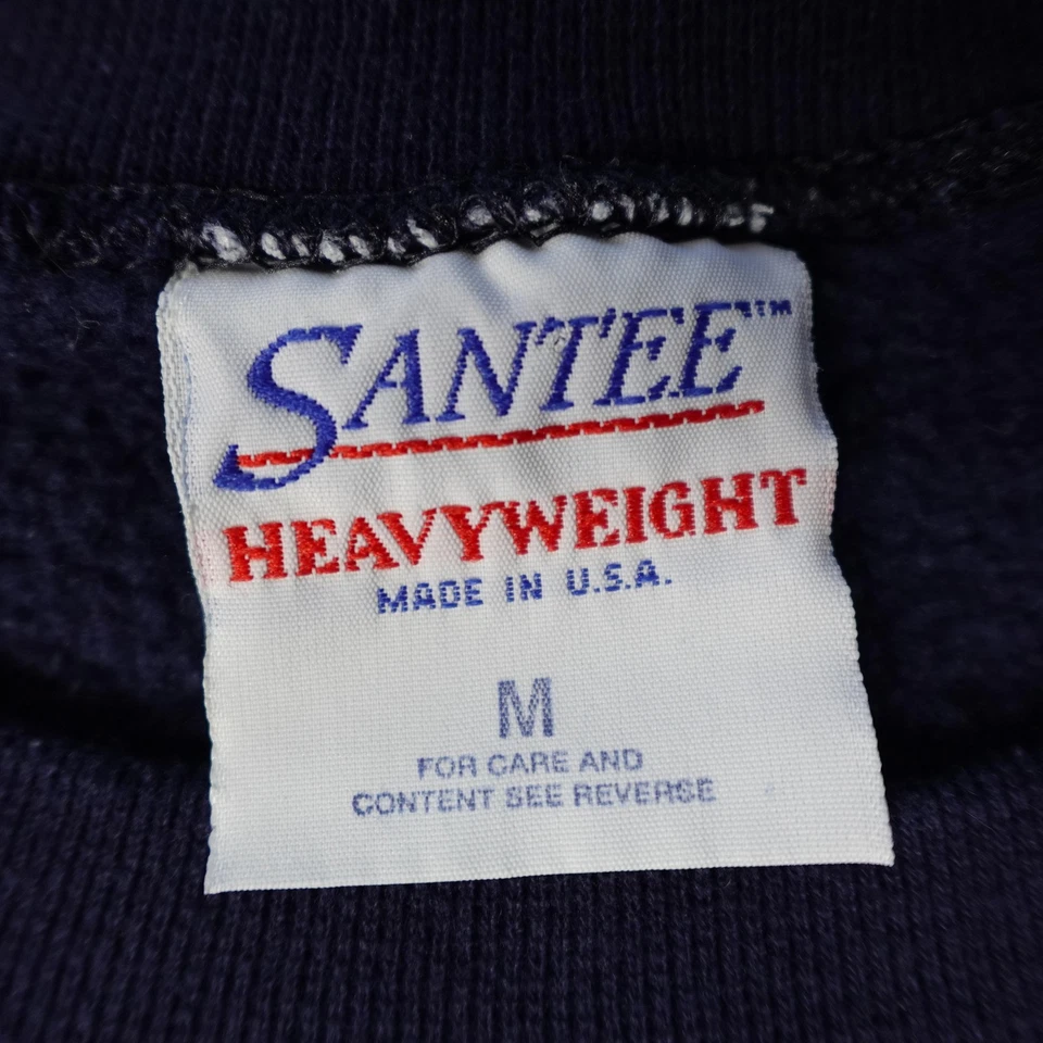 Suéter de Colección Columbus Quest Para Hombres Sudadera Azul Mediana ABL WNBA Ohio Años 90 Foto 3 de 4