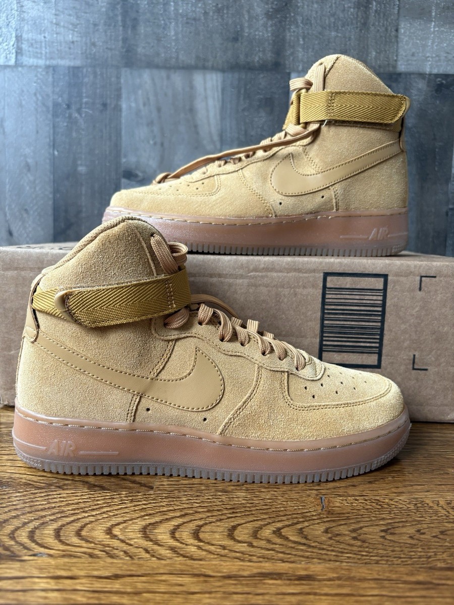 Nike Airforce Af1 Wheat High Nike Air Force High LV8 GS 'Wheat