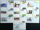 Federal Republic of Germany 10 x GA plus card PSo FDC first day ESST trade fair postal stationery commemorative postal stationery