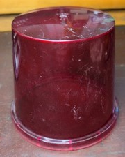 Vintage Dietz 257 Replacement Light Lens Plastic Cover Red In Used Condition