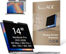 Magnetic Privacy Screen Protector for 14 Inch MacBook Pro 2021-2025, M1, M2, M3