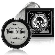 Metallic Silver Face Paint, Professional Full Coverage