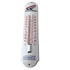 Vintage Honda Automobiles Sign - Service Gas Pump Sign on Porcelain Thermometer