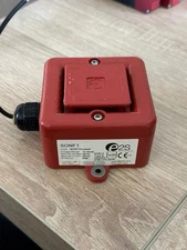 e2s Warning Signal SONF1 Red Alarm Siren G205054 0786-CPD-20191 CA254-00771