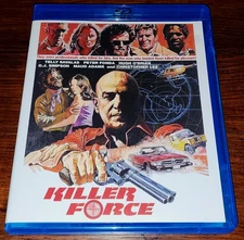 Killer Force (1976) Blu Ray OOP Region Free Scorpion Peter Fonda Telly Savalas