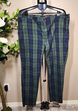 Levi  s XX Chino Standard Taper Plaid Pants Green Blue Men  s Casual