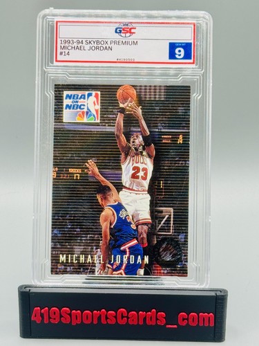 1993-94 Skybox Premium - NBA on NBC Michael Jordan #14