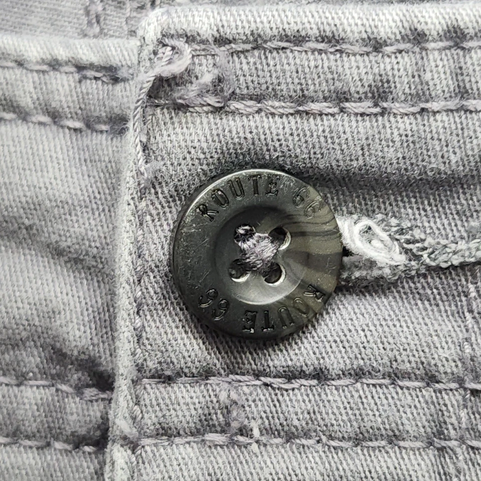 Pantalones Cortos Route 66 Para Hombre 36 Gris Carga Utilidad Algodón Elastizado Exterior Pesca Y2K Foto 2 de 4