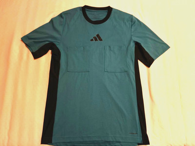 Adidas Referee 24 Schiedsrichter-Trikot, blau (artic fusion), Größe M, WIE NEU!