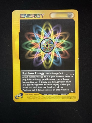 2003 Aquapolis Rainbow Energy Holo Rare #144/147