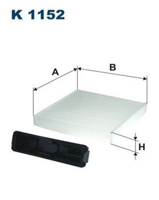 For FILTRON K 1154 FILTER, INTERIOR AIR