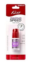 0.10oz Kiss Maximum Speed Nail Glue DGBGL01 Great For Artificial  Natural Nails