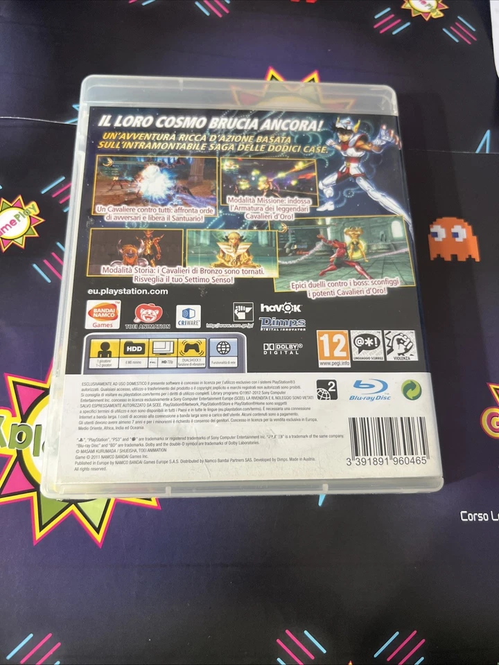 Saint Seiya I Cavalieri dello Zodiaco La Battaglia del Santuario PS3 ITA PAL, foto 2 di 3