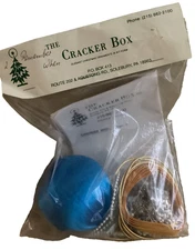 The Cracker Box Christmas Ornament Kit REMEMBER WHEN - NIP