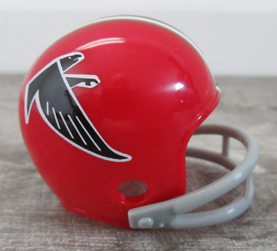 Atlanta Falcons Riddell Pocket Pro 2 Bar Helmet Throwback NFL Two-Bar Red