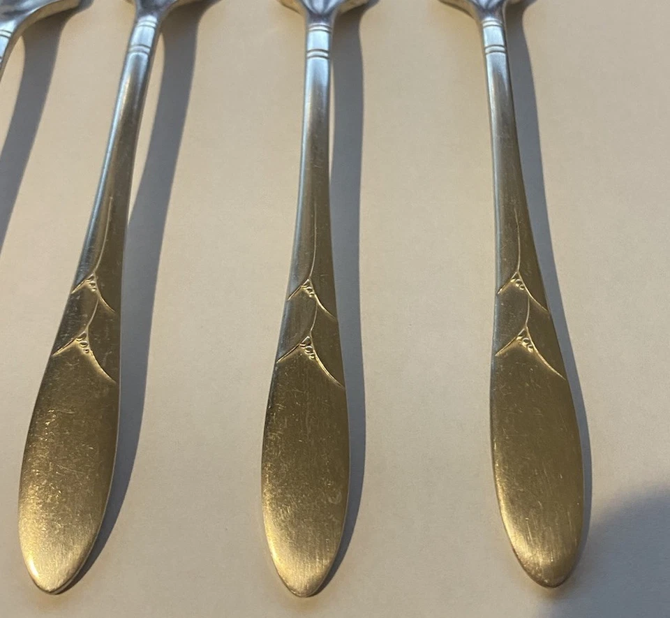 Oneida Community LADY HAMILTON Dinner Fork Silverplate 1932 Flatware - Set of 6 - Image 3 of 4