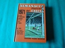 Rare 1971 Illustrated Football Almanac - Panini Modena Editions.