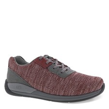 Women's Drew, Terrain Sneaker 10856-52 Wine/Grey Knit SYNTHETIC