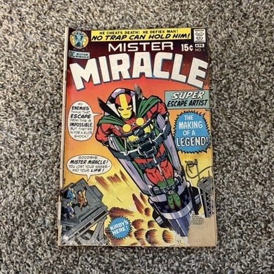DC Comics Mister Miracle #1 Bronze Age 1971 Jack Kirby First Appearance