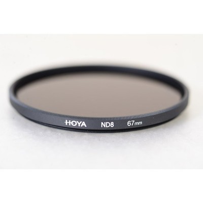 Hoya 67mm Graufilter ND-8 - Neutral Density Grayfilter E-67 - Grau Filter