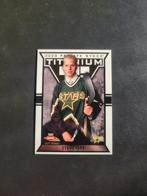 2002-03 Pacific Private Stock Titanium - Steve Ott #112 /1475 RC