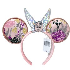 Disneyland Paris Exclusive Ears Pink Tinkerbell Disney-Parks Minnie Headband New