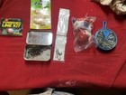 ASSORTED FISHING GEAR LURES HOOKS FLIES WEIGHTS BOX AND MORE — photo 2