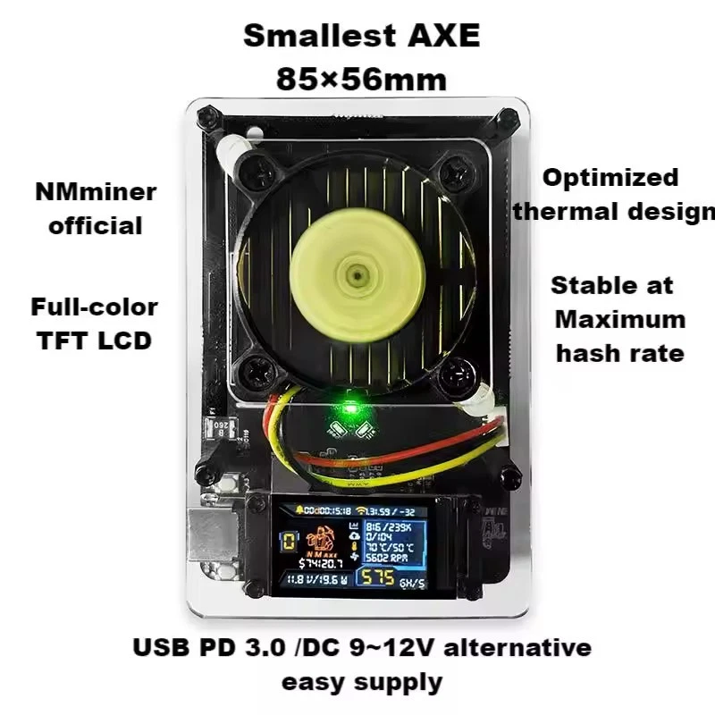 🪙⛏NMAxe Bitaxe Bitcoin Ultra MINER BM1366 ASIC Miner 500G-600Gh/s Official Solo - Image 3 of 4