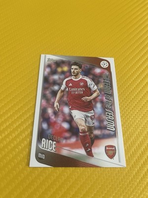 Topps Declan Rice 2024-25 Team of the Season #164 Arsenal UEFA Champions League