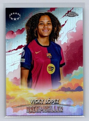 2024-25 Topps Chrome UEFA Women s CL  #DB-10 Vicky Lopez Dreamballer